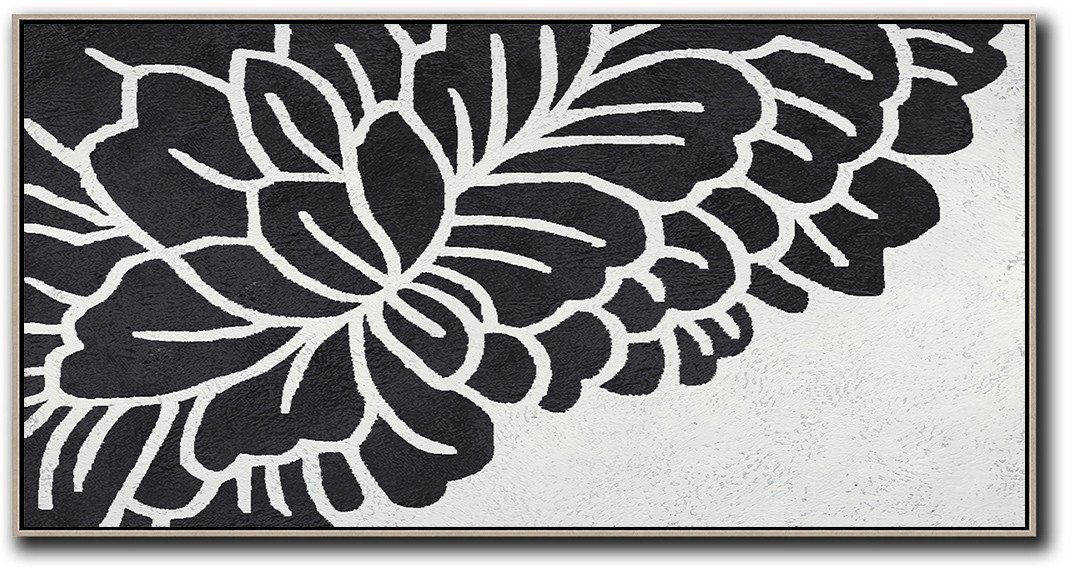 Panoramic Minimal Flower Art MN288D - Click Image to Close